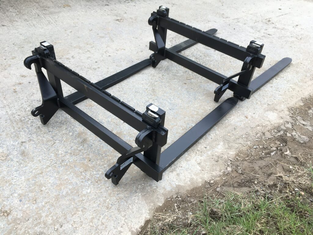 New pallet forks, 2Tonne , 1200mm forks, euro 8 bracket,