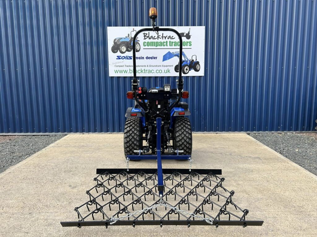 New Beaconsfield 6ft Mounted 3 Way Chain Harrows For Compact Tractor