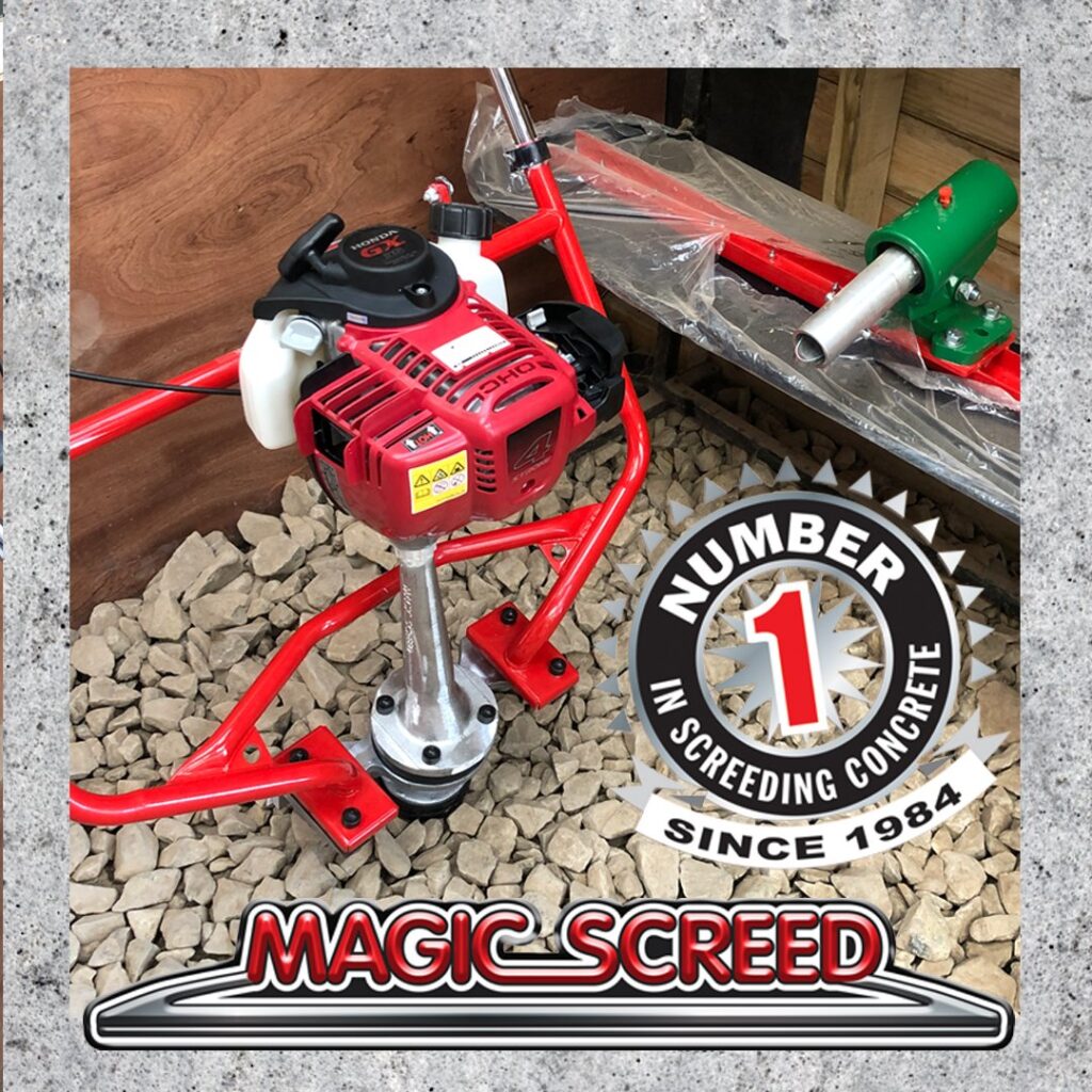 Magic Screed Drive / Petrol Powered Tamping Unit