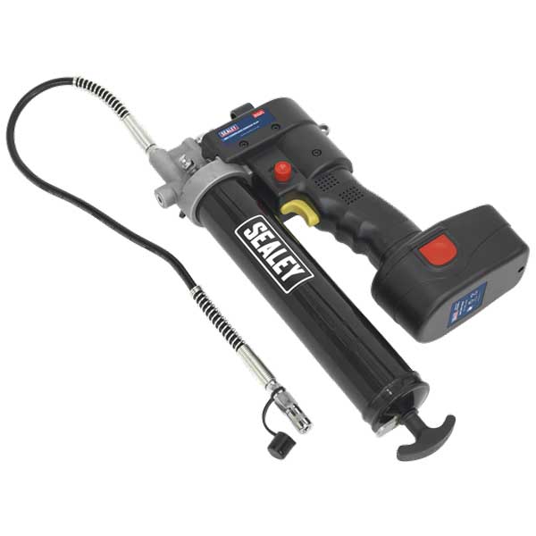 Sealey 18V Cordless Grease Gun + Extra Battery