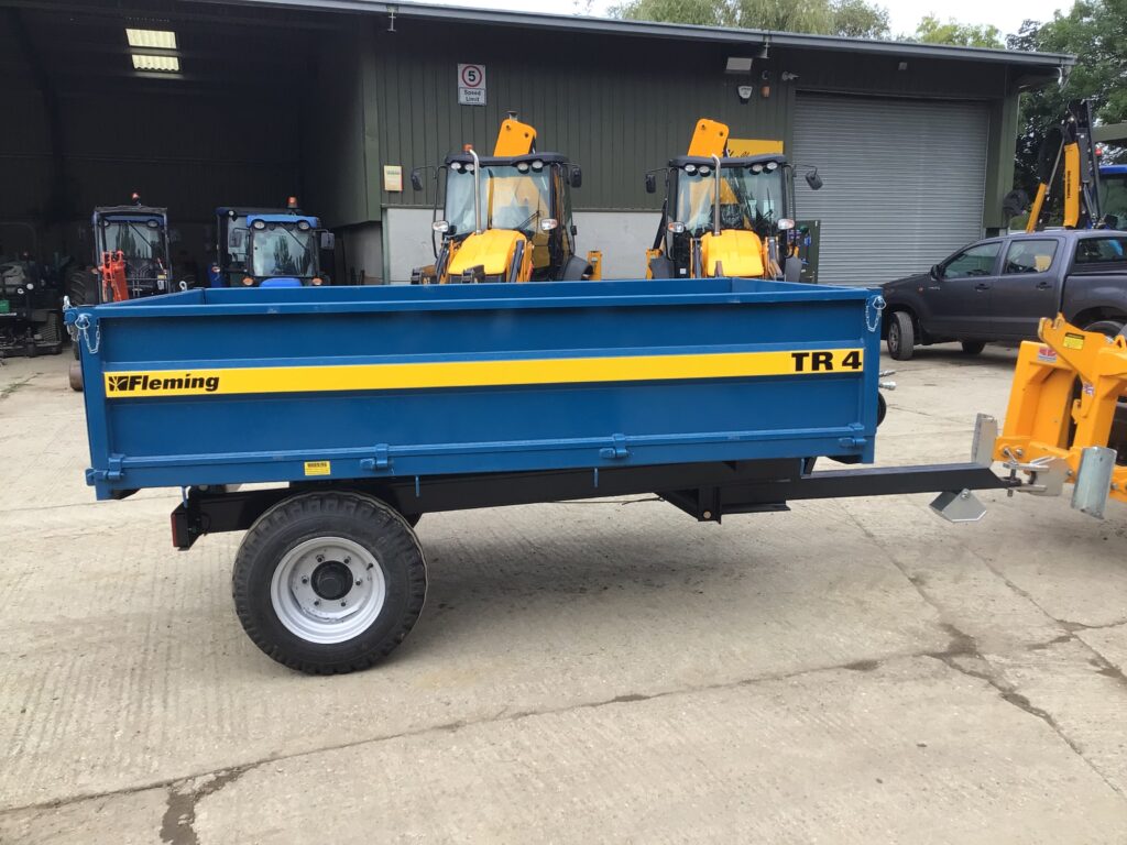 FLEMING TR4 4 TON TIPPING TRAILER