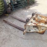 Dromone Excavator Adjustable Pallet Forks