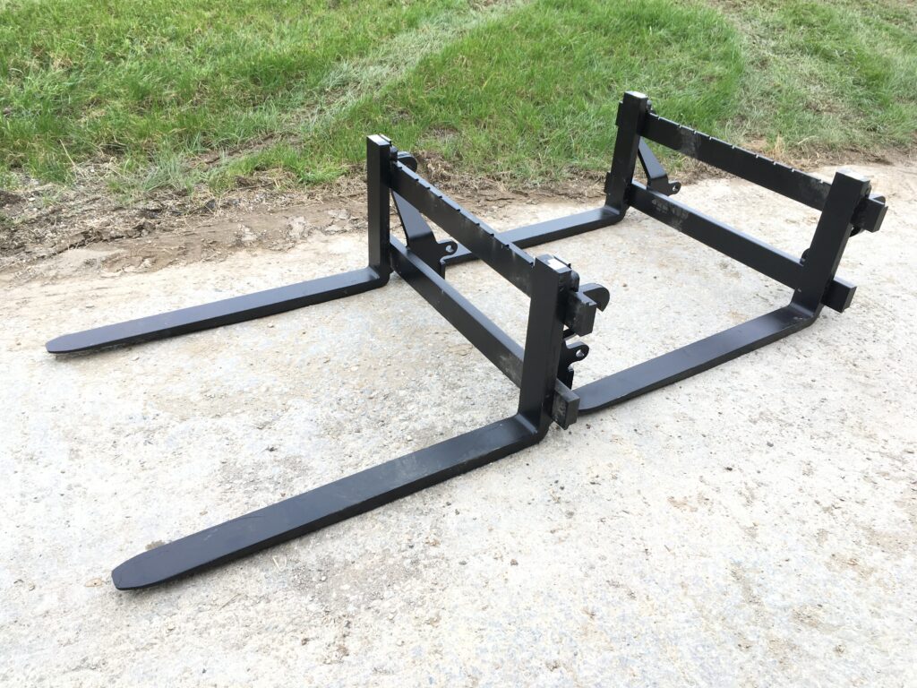 New pallet forks, 2Tonne , 1200mm forks, euro 8 bracket,