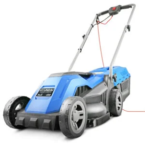 1200W 33CM 10M CORD 230V REAR ROLLER MULCHING LAWNMOWER