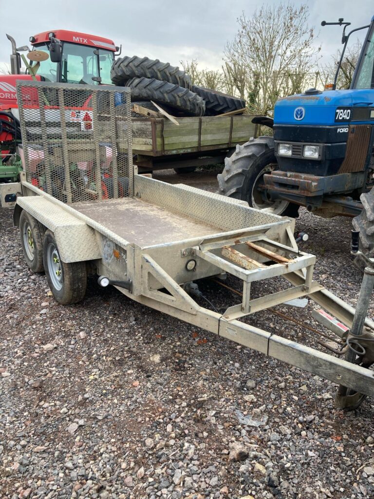 INDESPENSION 2.7T TWIN AXLE PLANT TRAILER