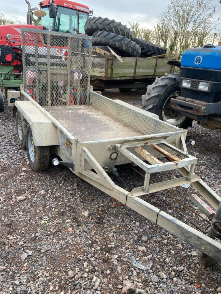 INDESPENSION 2.7T TWIN AXLE PLANT TRAILER