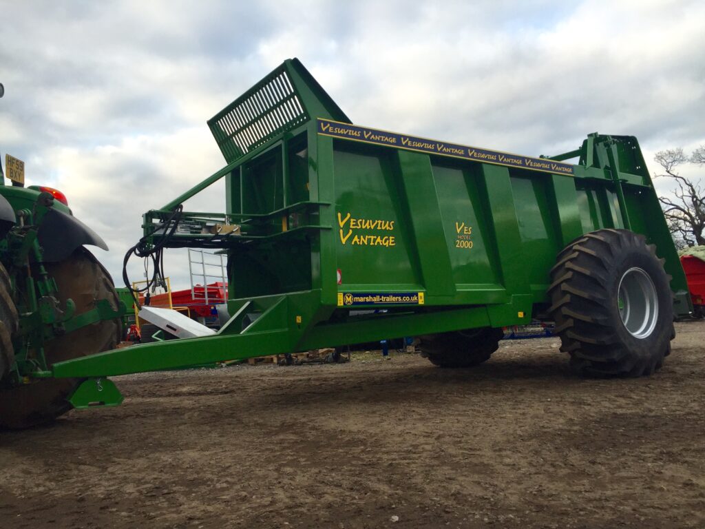 Marshall Vesuvius 2000 Rear Discharge Muckspreader