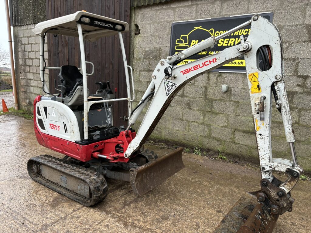 2017 Takeuchi TB216 Excavator