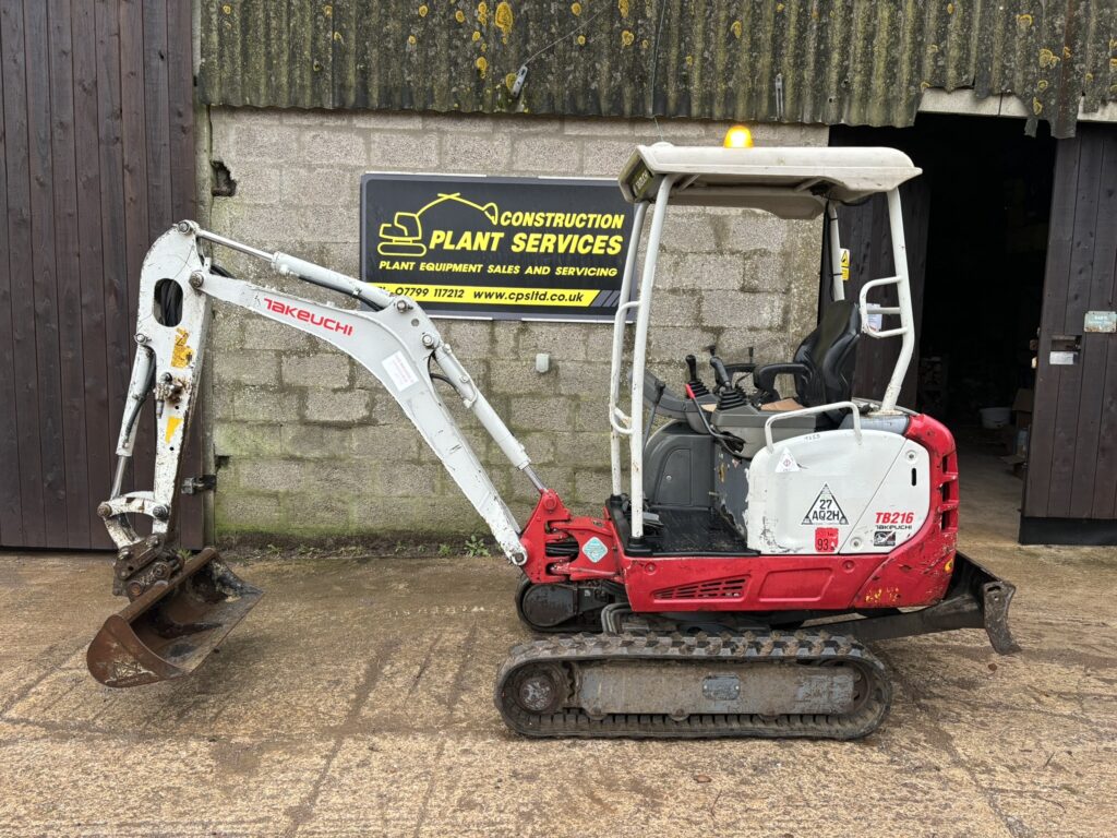 2017 Takeuchi TB216 Excavator