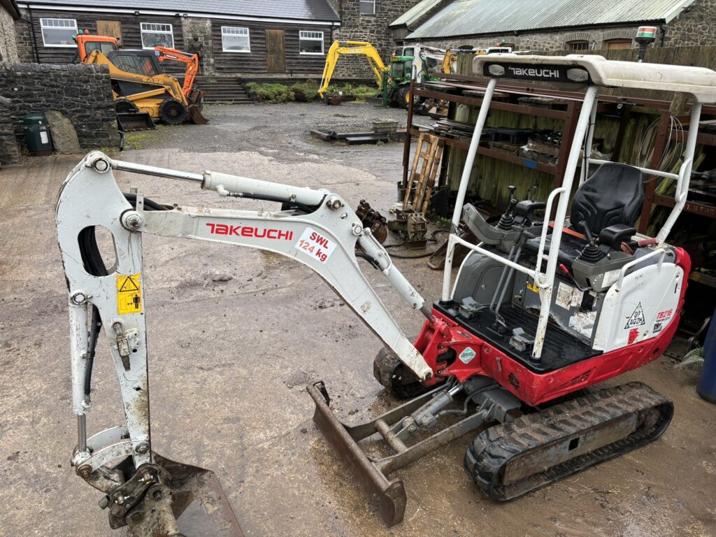 2017 Takeuchi TB216 Excavator