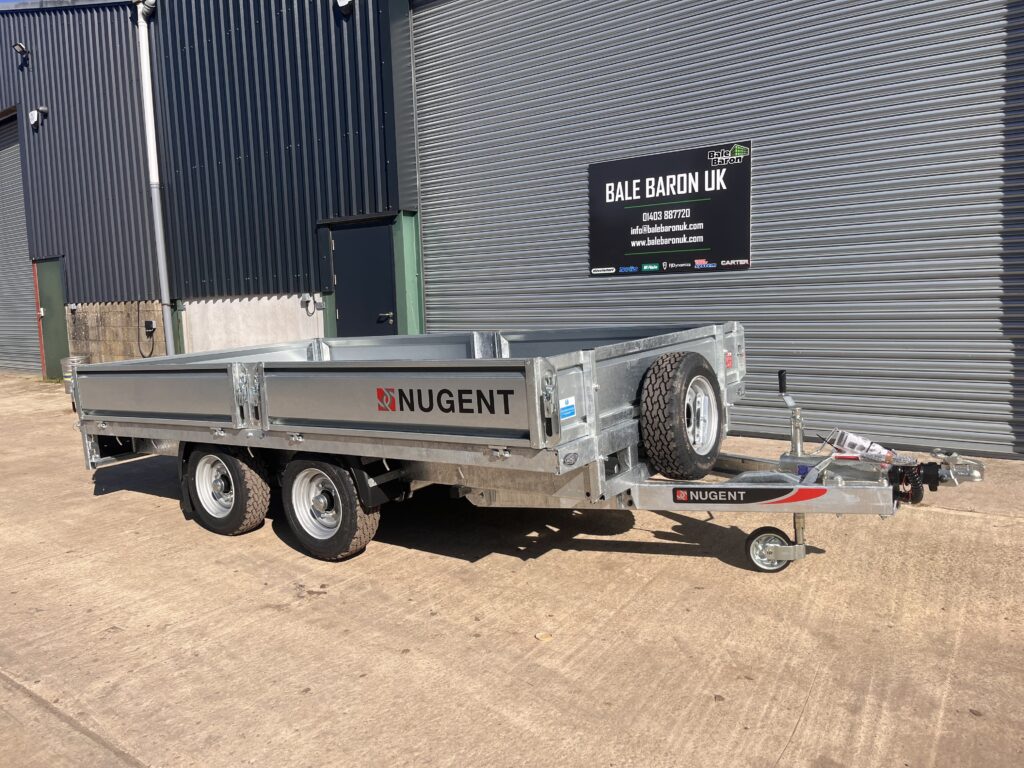 NUGENT FLATBED TRAILER F3720H 12’X6’7″