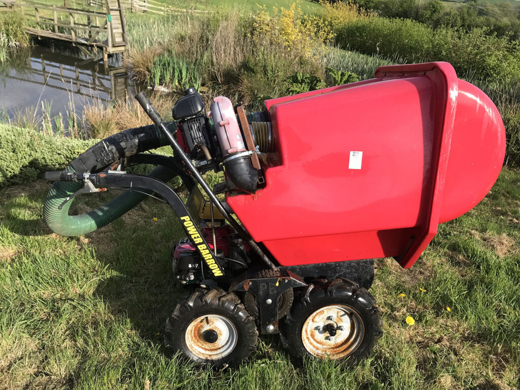 Power Barrow Paddock Cleaner