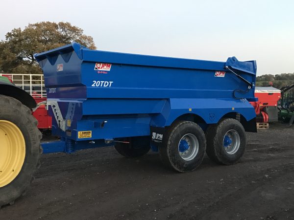 JPM 20 Tonne Dump Trailer New Holland Blue