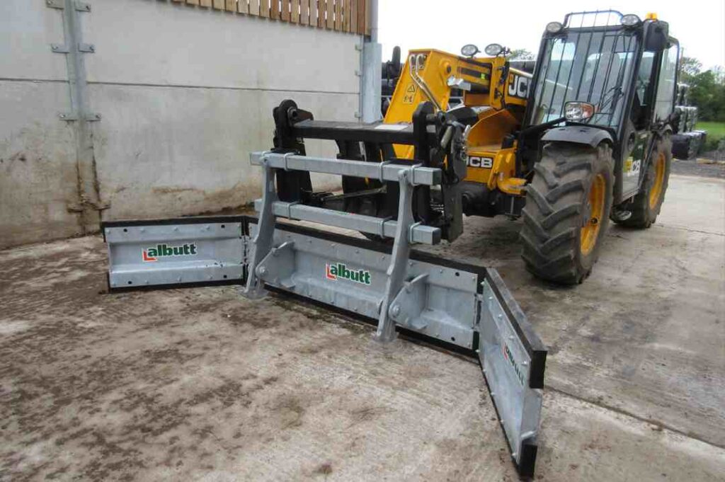 Albutt Telehandler Yard Scrapers