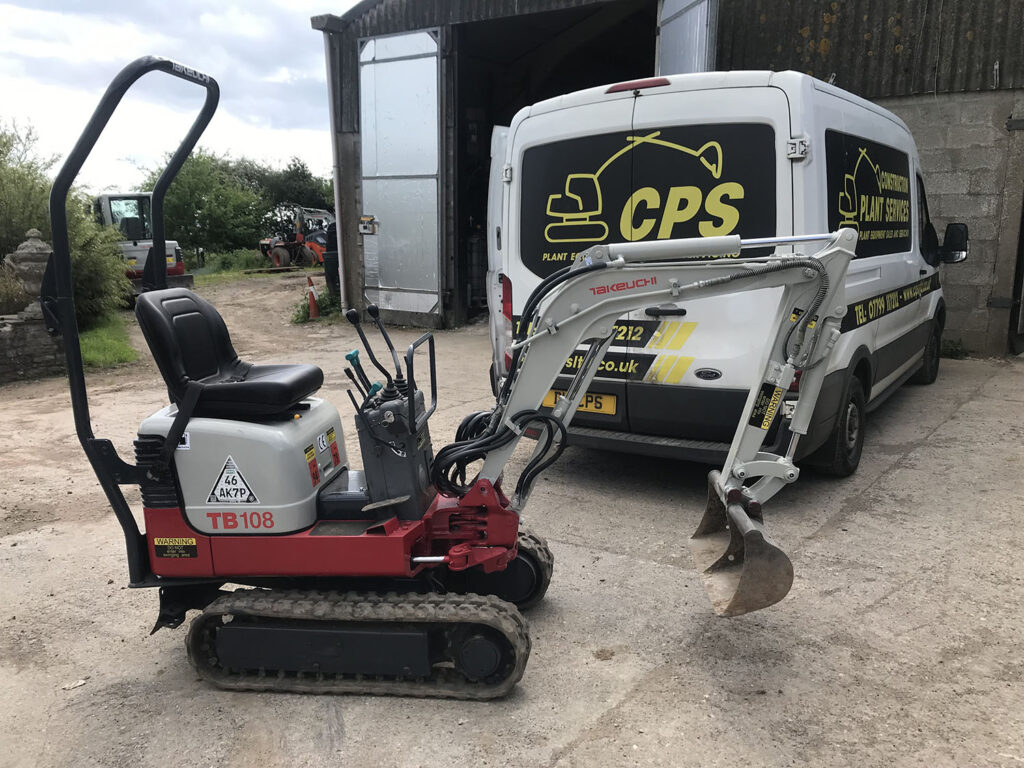 2014 Takeuchi TB108 Micro digger