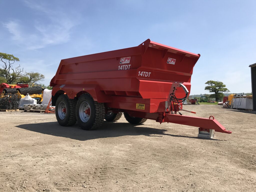 JPM 14 Tonne Dump Trailer With Fold Down Back Door