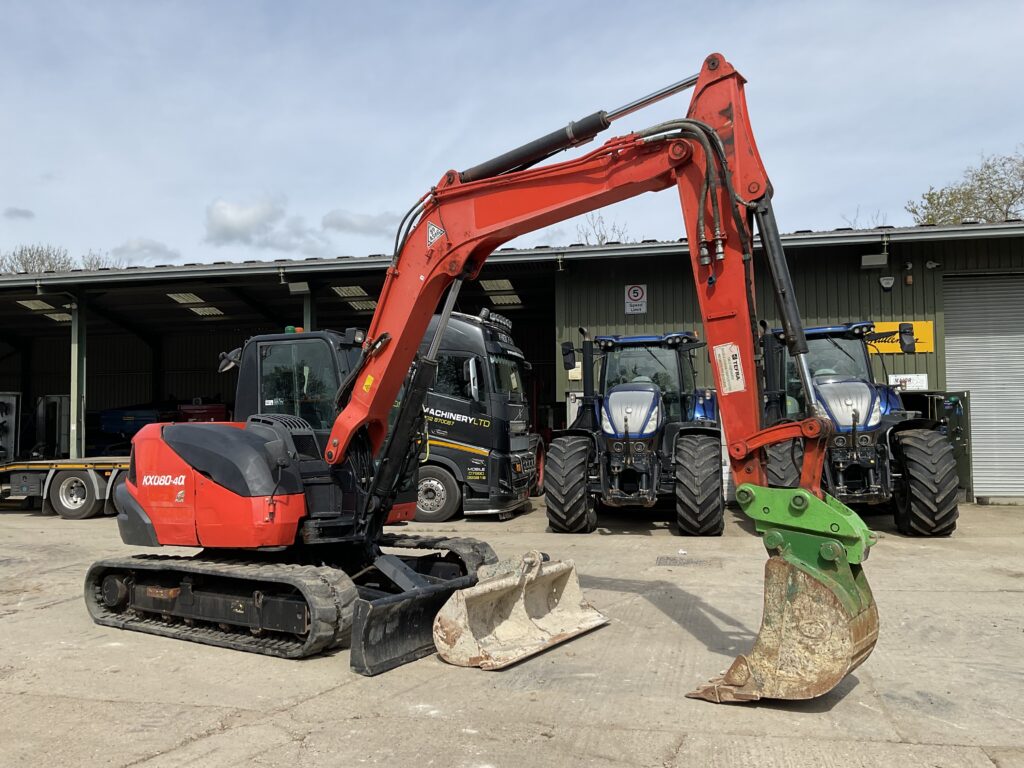 KUBOTA KX080-4A