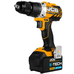 JCB 18V BRUSHLESS DRILL DRIVER 1X 4.0AH BATTERY AND 2.4A FAST CHARGER