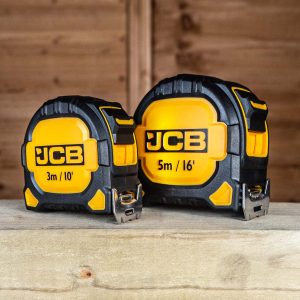 JCB 3M AND 5M TAPE MEASURE TWIN PACK