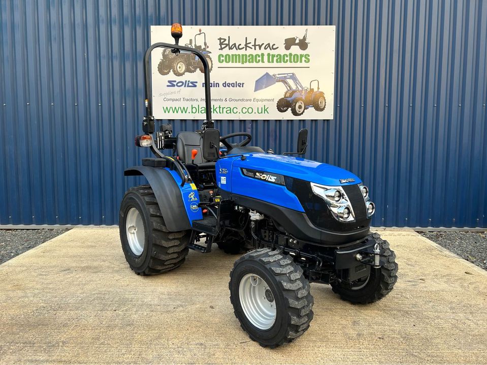 New Solis 26 M (Side Shift) Compact Tractor