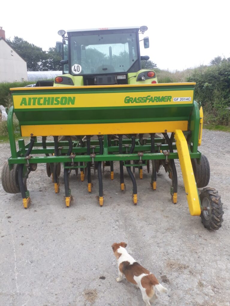 Aitchison GrassFarmer GF2014C direct drill As new condition, only done a few acres.