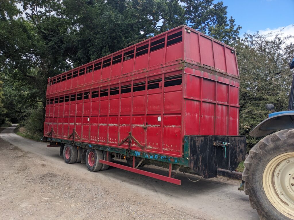 30ft Houghton Livestock Trailer