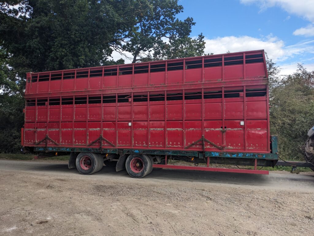 30ft Houghton Livestock Trailer