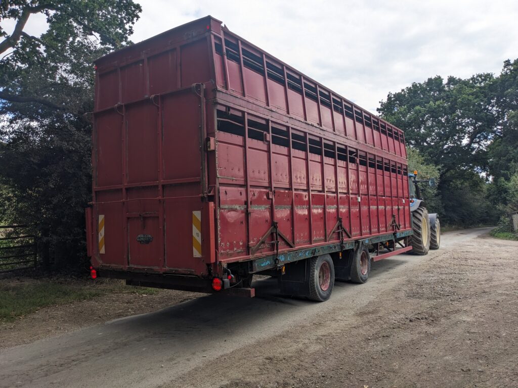 30ft Houghton Livestock Trailer