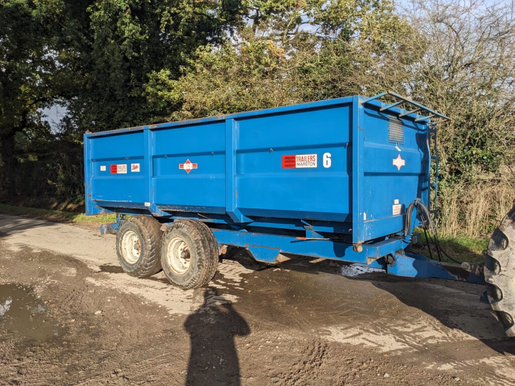 Marston 10 ton Grain trailer