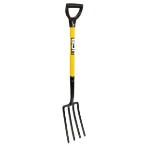 JCB – SOLID FORGED LIGHTWEIGHT BORDER FORK – PROFESSIONAL BORDER/JUNIOR/LADIES FORK – METAL LONG HANDLE HEAVY DUTY SITE AND GARDENING TOOLS