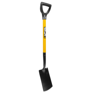 JCB – PROFESSIONAL SOLID FORGED BORDER SPADE – PROFESSIONAL SITE AND GARDENING TOOLS – HEAVY DUTY METAL GARDEN SPADE