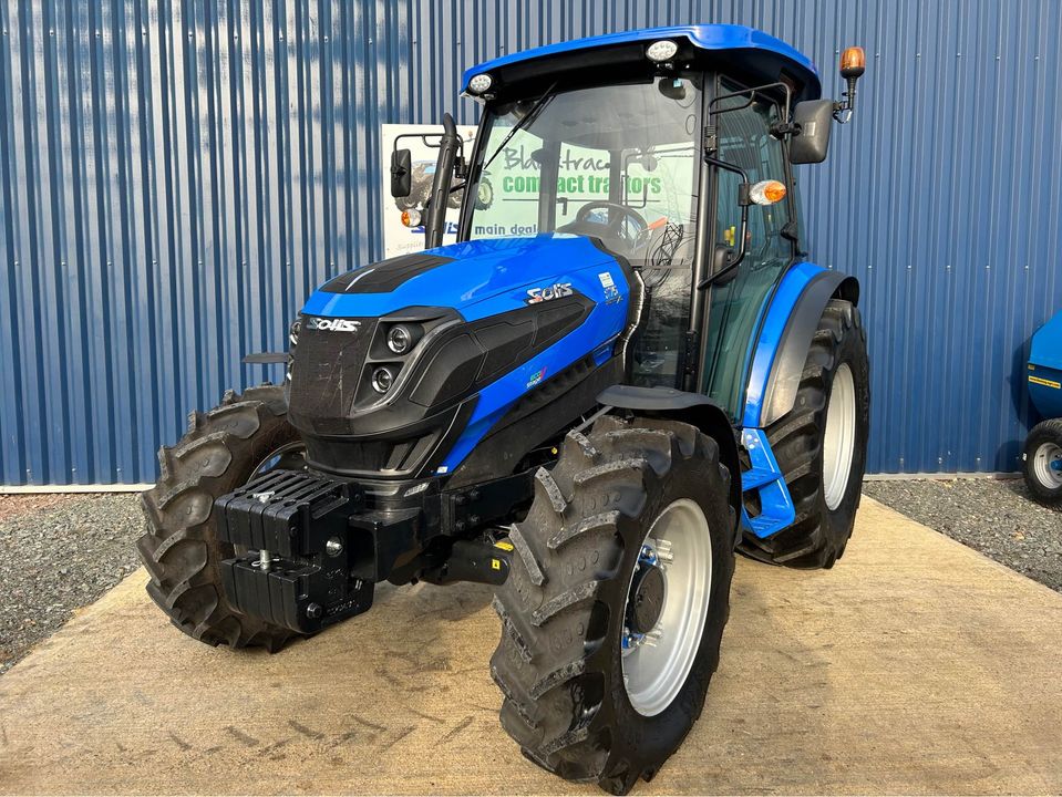 New Solis 75 Shuttle XL 4WD Tractor With Cab