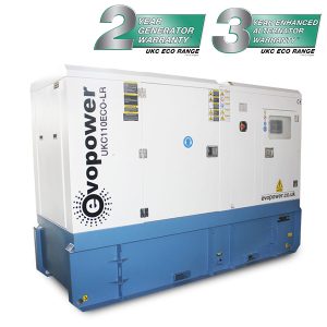 230/400V THREE PHASE – CUMMINS ENGINE, DEEP SEA CONTROL PANEL, CHINT BREAKERS, VARTA BATTERIES, WATER HEATER & BATTERY CHARGER INCLUDED STANDBY POWER: 88 KW / 110 KVA PRIME POWER: 80 KW / 100 KVA