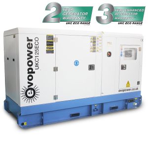 230/400V THREE PHASE – CUMMINS ENGINE, DEEP SEA CONTROL PANEL, CHINT BREAKERS, VARTA BATTERIES, WATER HEATER & BATTERY CHARGER INCLUDED STANDBY POWER: 99 KW / 125 KVA PRIME POWER: 90 KW / 113 KVA