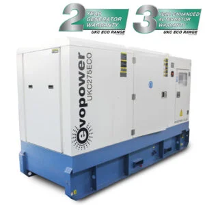 275KVA CUMMINS POWERED DIESEL GENERATOR BY EVOPOWER