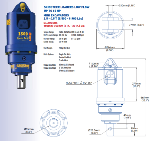 Auger Torque 3500 MAX