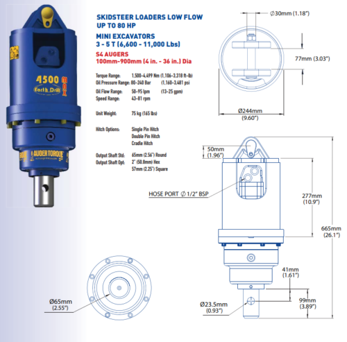 Auger Torque 4500 MAX