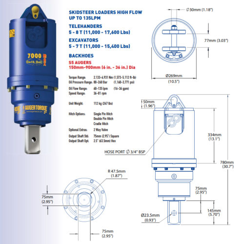 Auger Torque 7000 MAX