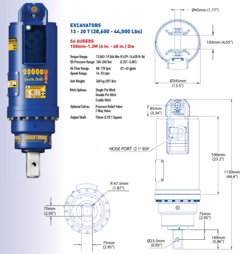 Auger Torque 20000 MAX