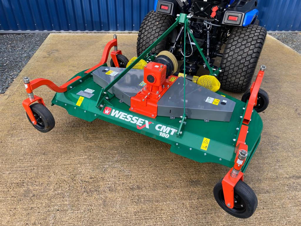 New Wessex 6ft CMT180 Finishing Mower For Compact Tractor