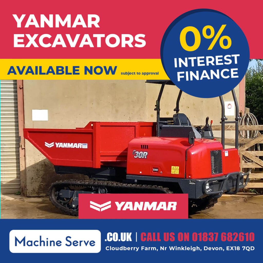 Yanmar C30R Tracked Dumper