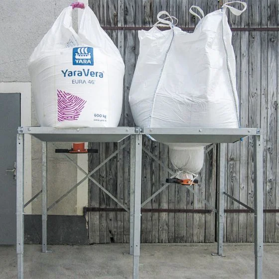 Fledbag Rack for bulk bags