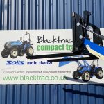 New Loader & Rear 3 Point Pallet Forks For Solis Cochet Loader