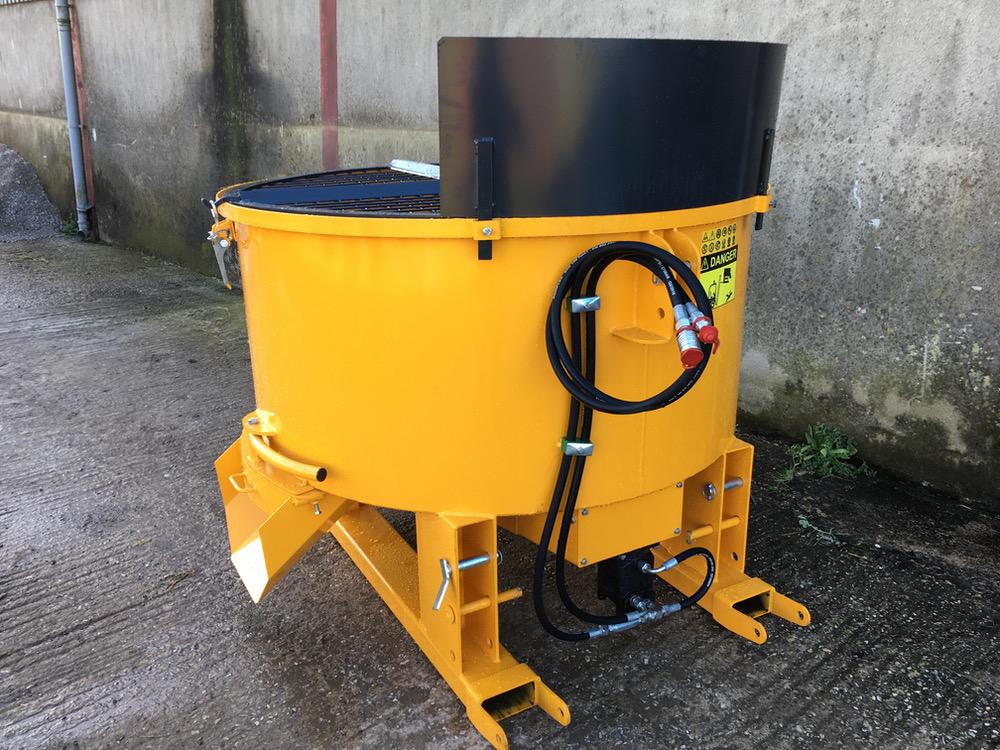 NEW HYDRAULIC PAN MIXER