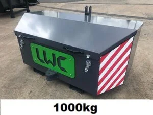 LWC FRONT MOUNTED TOOLBOX AND WEIGHT BOX 1000KG