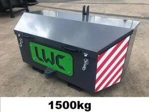 LWC FRONT MOUNTED TOOLBOX AND WEIGHT BOX 1500KG