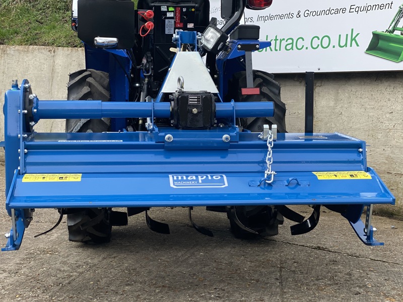 New Maple Machinery Rotovator For Compact Tractor