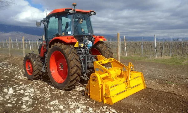 Valentini Leon Fixed Stone Crusher 70hp to 110hp (1m to 1.5m) max depth 15cm