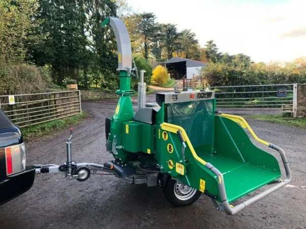 GL&D Fusion Motor EVO Turntable Woodchipper (Diesel 38 CV)