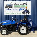 New Solis 20 Compact Tractor With New Beaconsfield Mole Plough